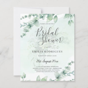 Lámina PRESUPUESTO Eucalyptus BRIDAL SHOWER Greeneration 