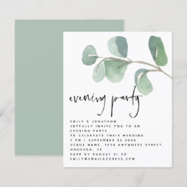 Lámina PRESUPUESTO Eucalyptus Fiesta Boda