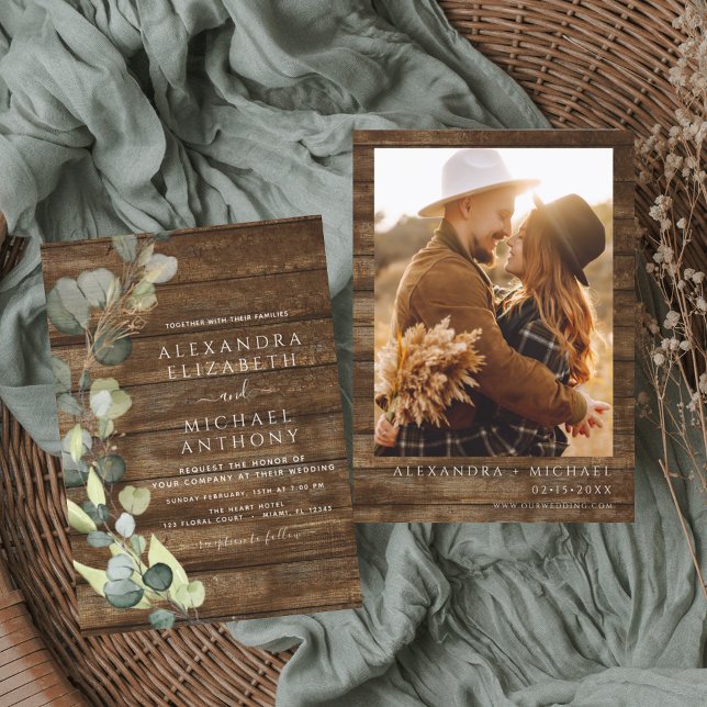 Lámina Presupuesto Eucalyptus Foto Boda Rústica por País (Subido por el creador)