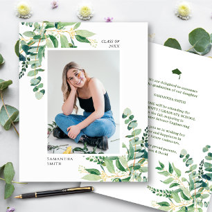 Lámina PRESUPUESTO Eucalyptus Greenery Foto Invitación GR