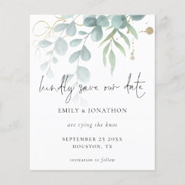 Lámina Presupuesto Eucalyptus Powder Blue Gold Save The D