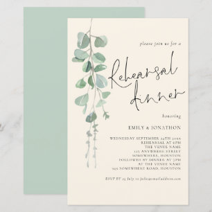 Lámina Presupuesto Eucalyptus Sage Cream Ensayo Cena