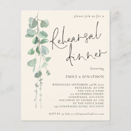 Lámina Presupuesto Eucalyptus Sage Cream Ensayo Cena