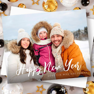 Lámina Presupuesto Feliz Año Nuevo Moda Minimalista Foto 