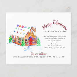 Lámina PRESUPUESTO Feliz Navidad desde nuestro nuevo hoga