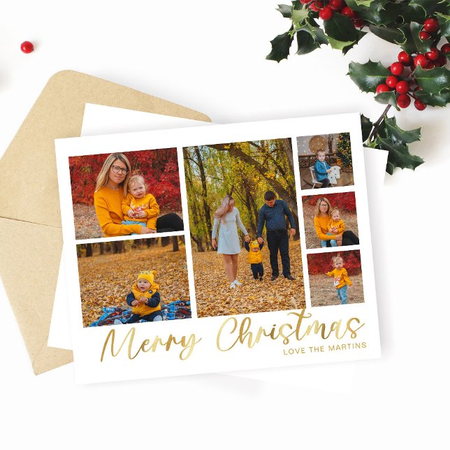 Lámina Presupuesto Feliz Navidad Gold 6 Foto (Subido por el creador)