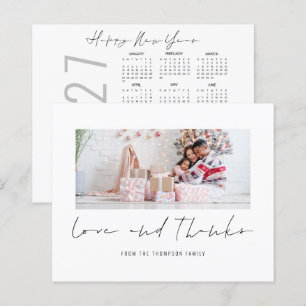 Lámina Presupuesto Foto Calendario de Navidad 2027 Amor G