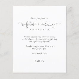 Lámina Presupuesto Futuro Señora Foto Desayuno de Despedi