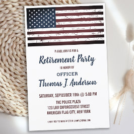 Lámina Presupuesto Grunge La Jubilación De La Policía De