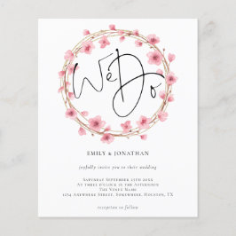 Lámina Presupuesto Hacemos Invitación de Boda de Marco Fl