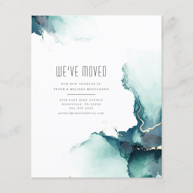 Lámina Presupuesto Hemos movido Invitación de movimiento  (Anverso)