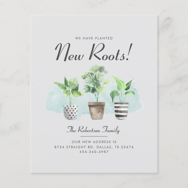 Lámina Presupuesto Hemos movido las raíces de la Invitaci (Anverso)