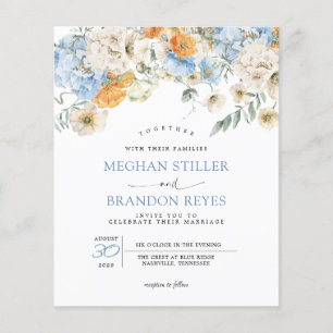 Lámina Presupuesto - Invitación a la boda de Flores Silve
