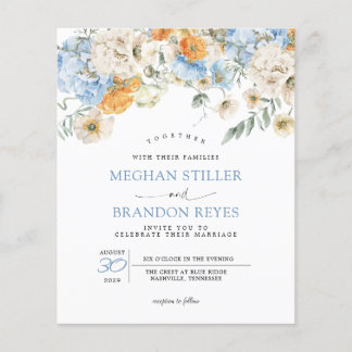 Lámina Presupuesto - Invitación a la boda de Flores Silve
