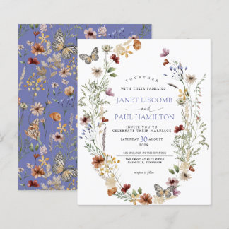 Lámina Presupuesto - Invitación a la Boda Floral de Flore