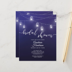 Lámina Presupuesto - Invitación a la ducha de novia. Invi