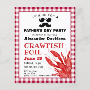 Lámina PRESUPUESTO Invitación a la fiesta de la langosta