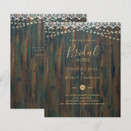 LÁMINA PRESUPUESTO LUCES RÚSTICAS LACE BRIDAL DUCHA INVIT