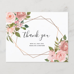 Lámina PRESUPUESTO Marco Geométrico Rosa Rosa Rosado Grac