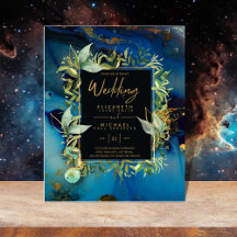 PRESUPUESTO Midnight Blue Gold GreenerenerWedding 