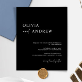 Lámina Presupuesto Minimalista y moderno | Invitación a l