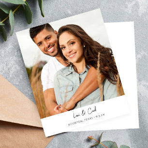 Lámina Presupuesto MOD Para Foto Vertical Save the Date