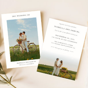 Lámina Presupuesto Moderno Boho Simple 2 Invitaciones a m
