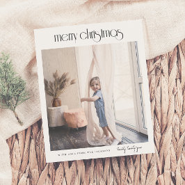 Lámina Presupuesto moderno decoro Feliz Navidad Festivida