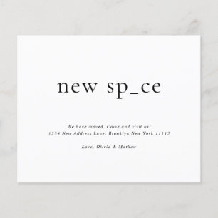 Lámina PRESUPUESTO Moderno Lugar Simple Nuevo Espacio Mov