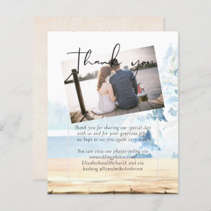 Lámina PRESUPUESTO Montañas nevadas Árboles de lagos inve