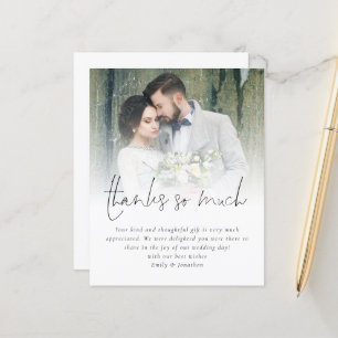 Lámina Presupuesto Muchas Gracias Boda De Fotografía Grac
