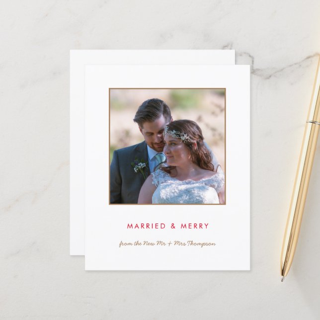 Lámina Presupuesto | Navidades de fotos casados y merry (Anverso/Reverso In Situ)