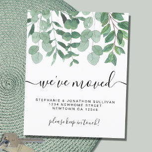 Lámina Presupuesto Nueva dirección Eucalyptus Invitación 