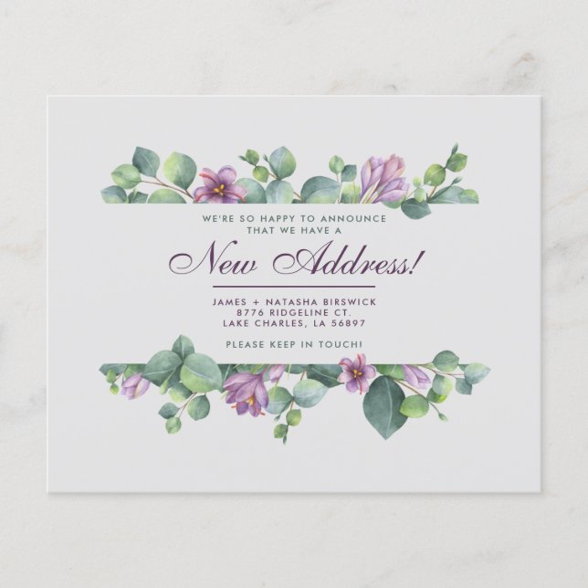 Lámina Presupuesto Nuevo hogar botánico Hemos mudado euca (Anverso)