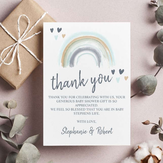 Lámina Presupuesto Oh Baby Shower Blue Boho Rainbow Graci (Subido por el creador)