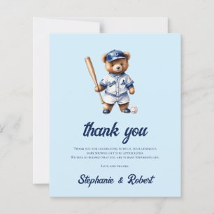 Lámina Presupuesto Oh Niño de Béisbol  Agradecimiento por
