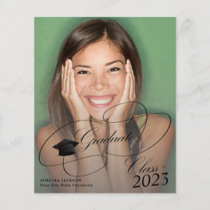 Lámina Presupuesto para 4 fotos guión anuncio de graduaci