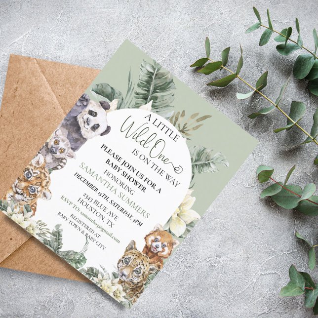 Lámina Presupuesto para animales salvajes de la selva tro (Subido por el creador)