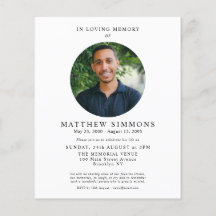 Presupuesto Para El Funeral De La Foto De La Memor