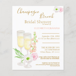 Lámina Presupuesto para la invitación a la novia de Champ