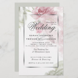 Lámina Presupuesto pero bellas rosas rusas rusas rosadas