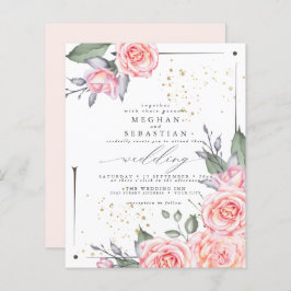 Lámina Presupuesto pero hermosos Rosas rústicos de cabaña