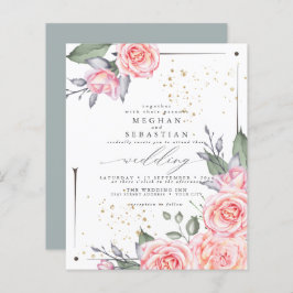 Lámina Presupuesto pero hermosos Rosas rústicos de cabaña