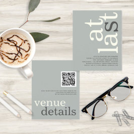 Lámina PRESUPUESTO Por Fin Código QR Sage Marfil Texto Co