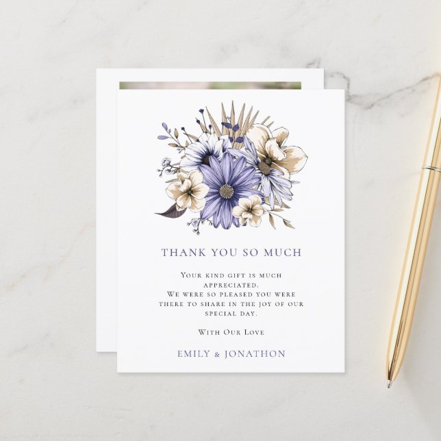 Lámina PRESUPUESTO Púrpura Florencia Cita Boda 3 Foto Gra (Anverso/Reverso In Situ)