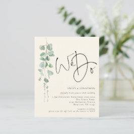 Lámina Presupuesto QR Eucalyptus Ivory Sage hacemos Boda