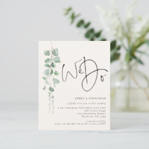 Lámina Presupuesto QR Sage Eucalyptus Cream We Do Boda