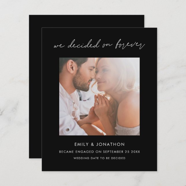 Lámina Presupuesto Que Decidimos Para Siempre Compromiso  (Anverso / Reverso)