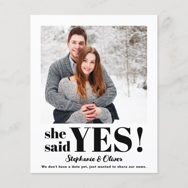 Lámina Presupuesto Que Dijo Sí Invitación De Compromiso D (Anverso)