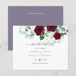 Lámina PRESUPUESTO Rosa de Borgoña Eucalyptus Boda